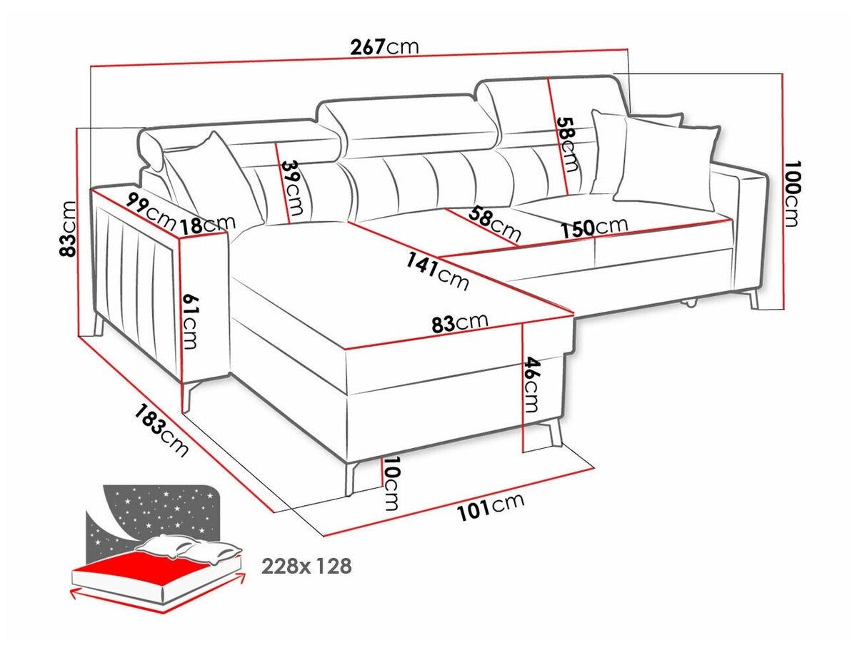 Minkštas kampas 518450