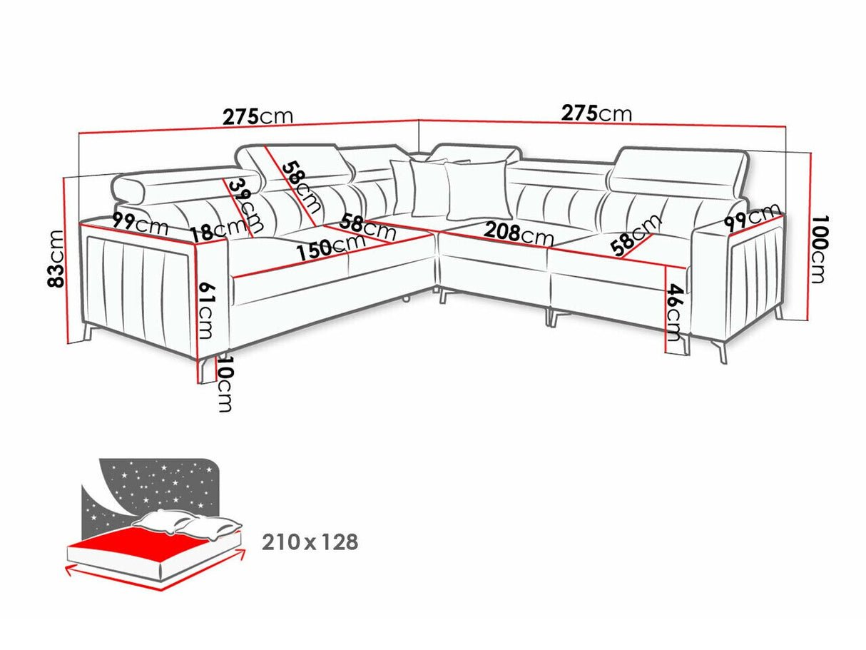 Minkštas kampas 518494