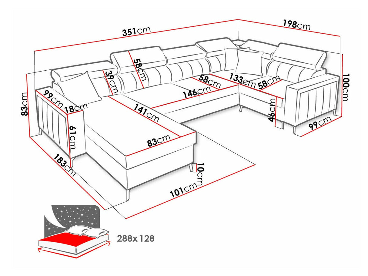 Minkštas kampas 518535