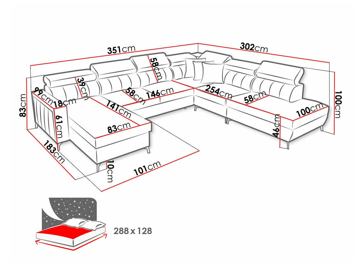 Minkštas kampas 518572