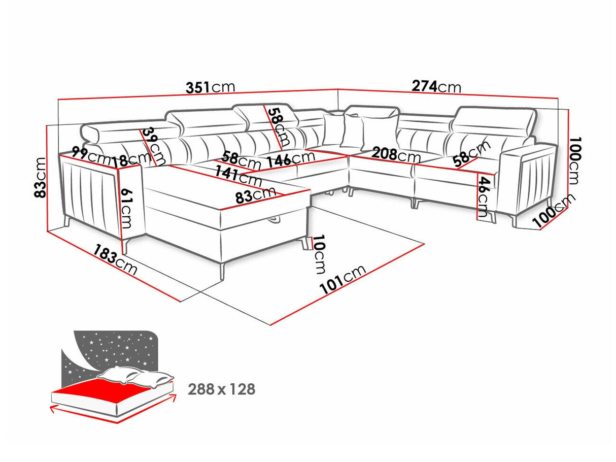 Minkštas kampas 518662
