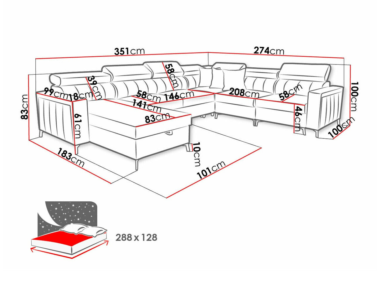 Minkštas kampas 518662