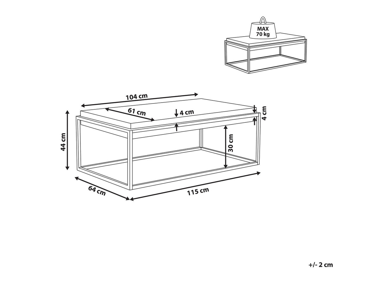 Žurnalinis staliukas 518758