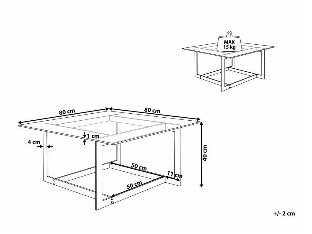 Žurnalinis staliukas 519282