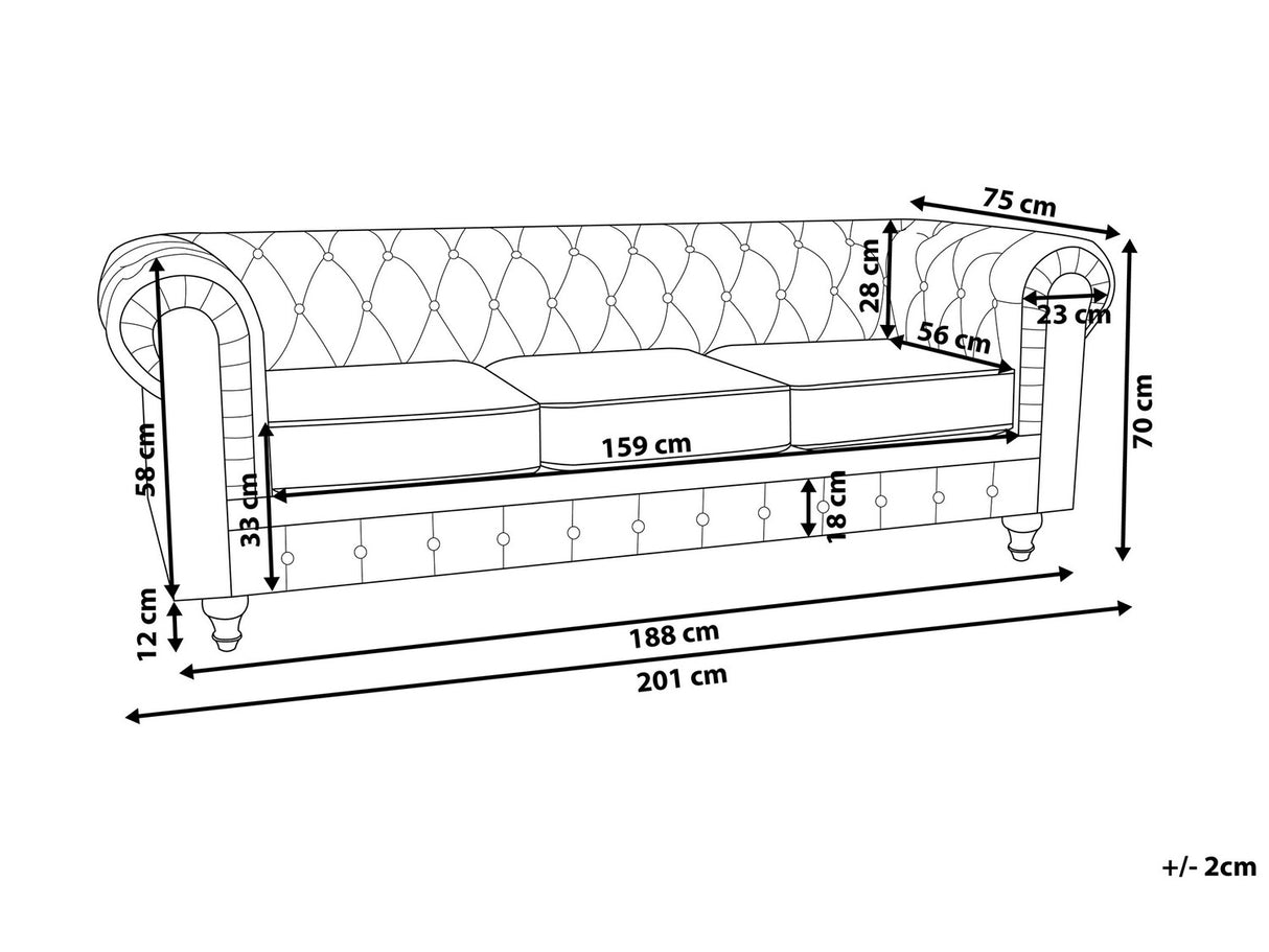 Chesterfield sofa 520409