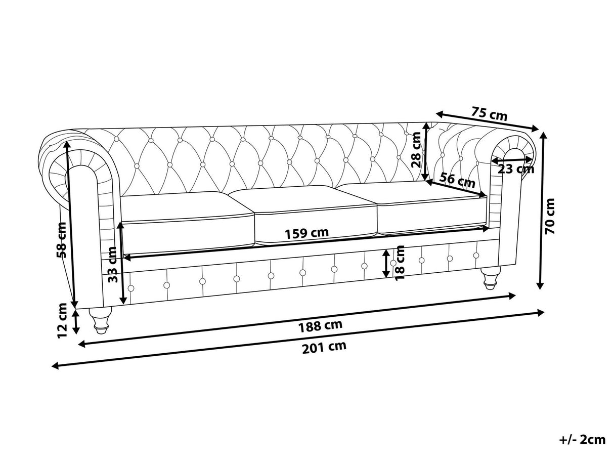 Chesterfield sofa 520409