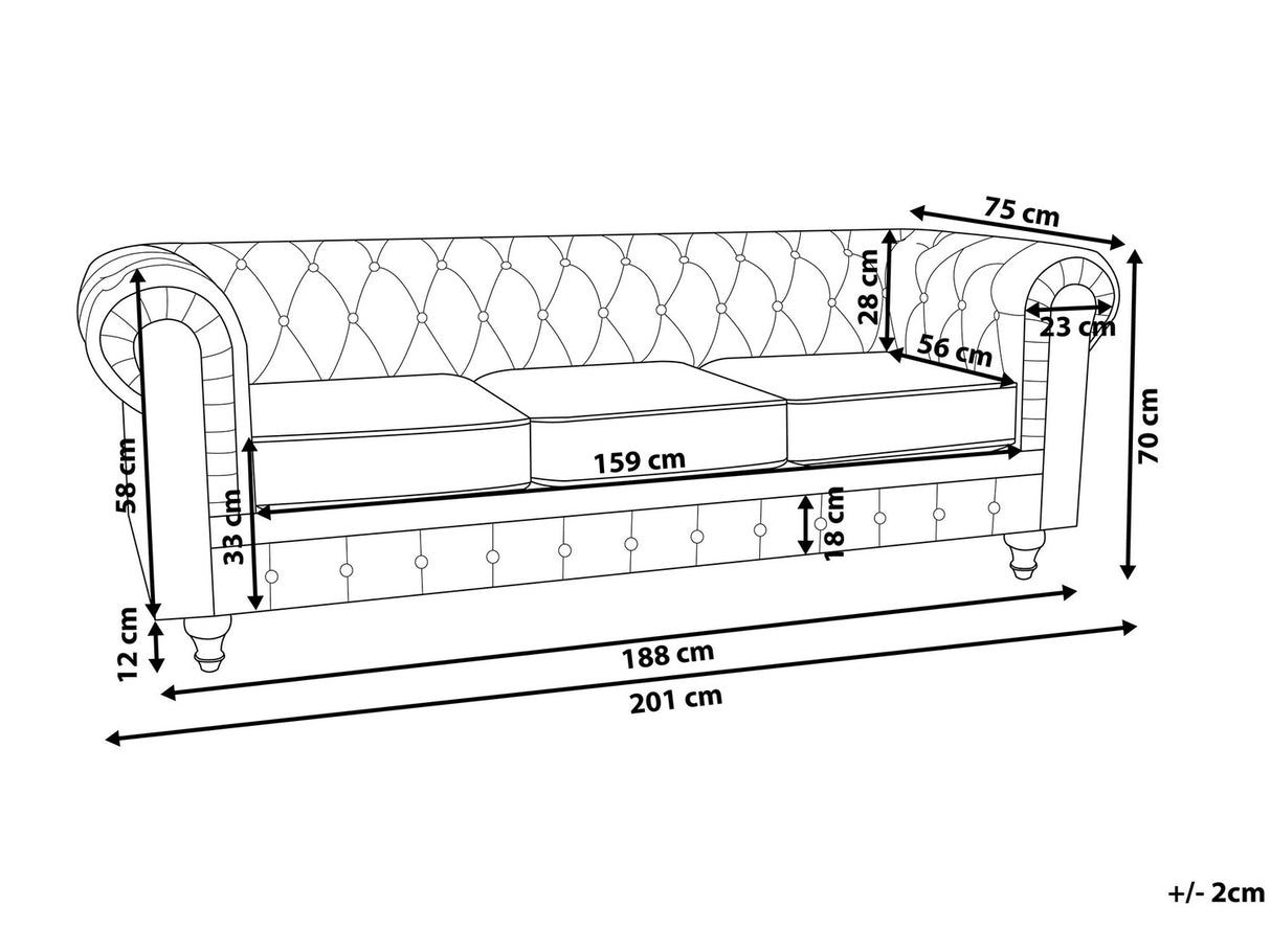 Chesterfield sofa 520409