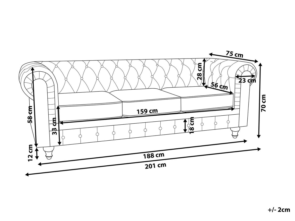 Chesterfield sofa 520409