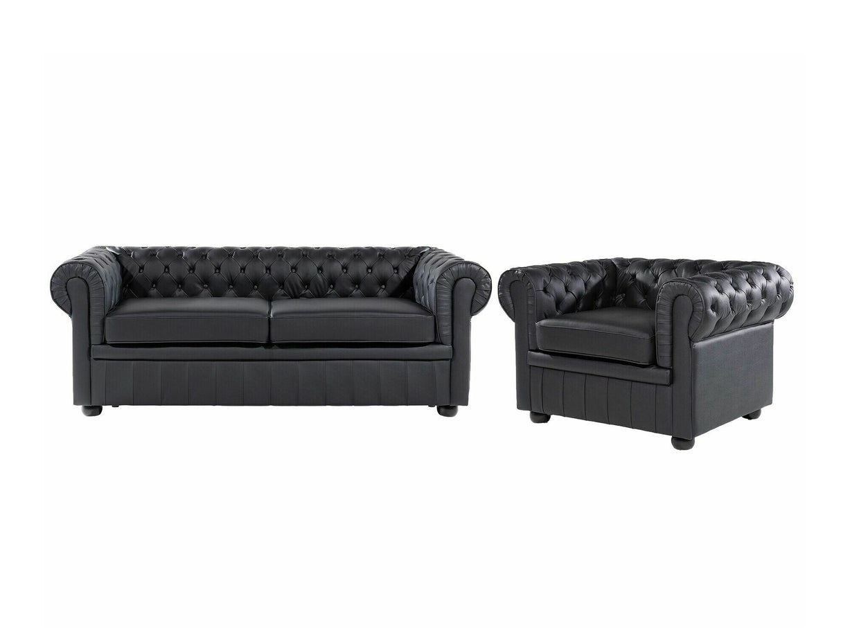 Chesterfield minkštų baldų komplektas 521551