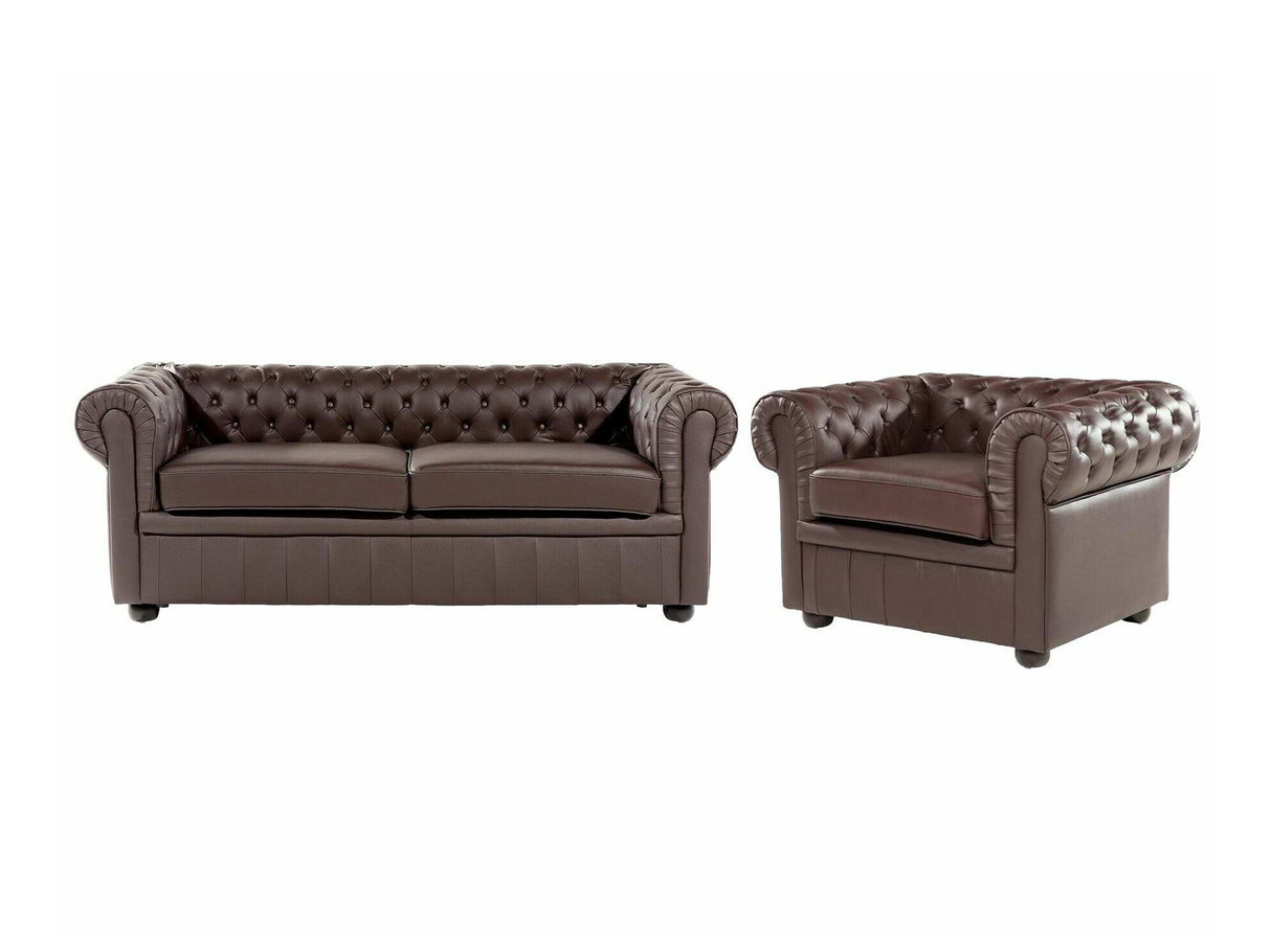 Chesterfield minkštų baldų komplektas 521551