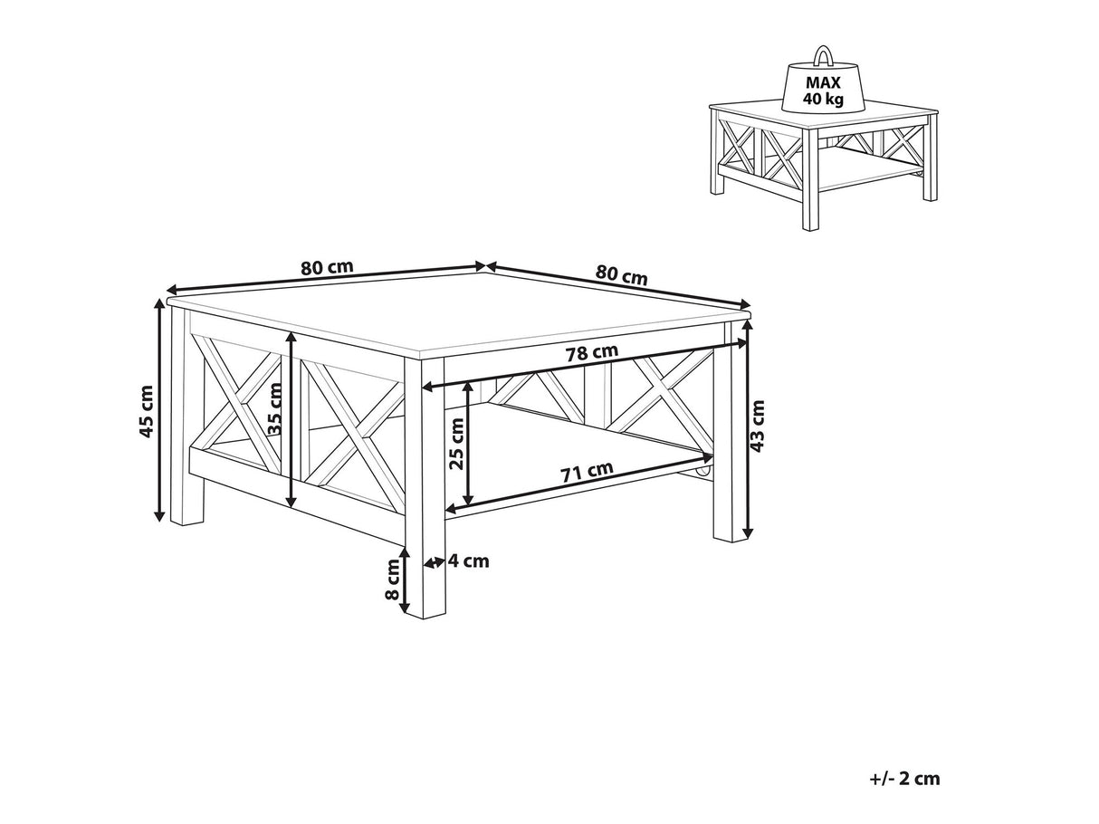 Žurnalinis staliukas 521662