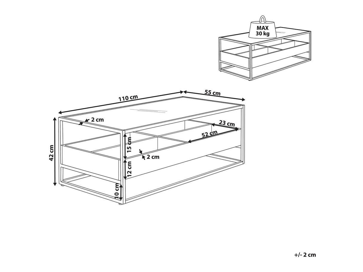 Žurnalinis staliukas 521973