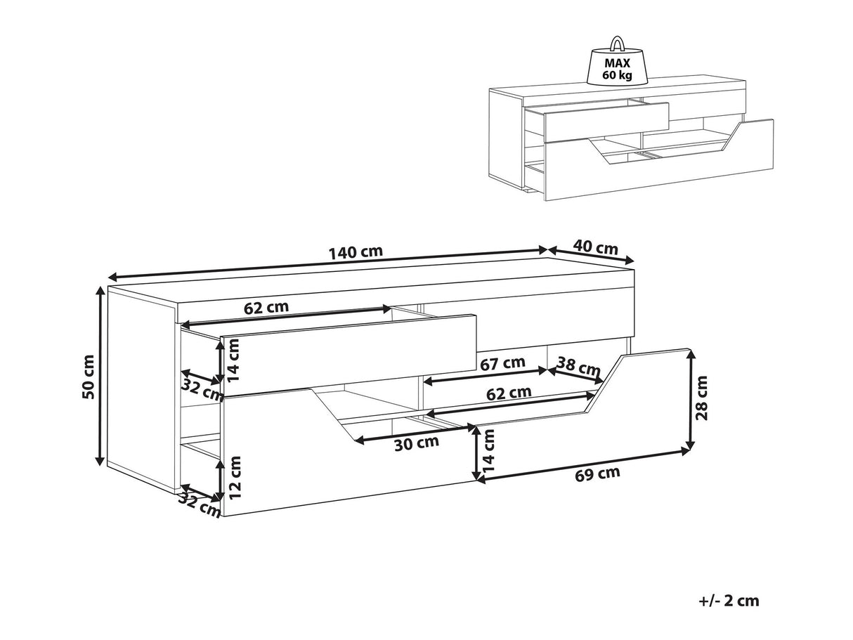 TV staliukas 523025