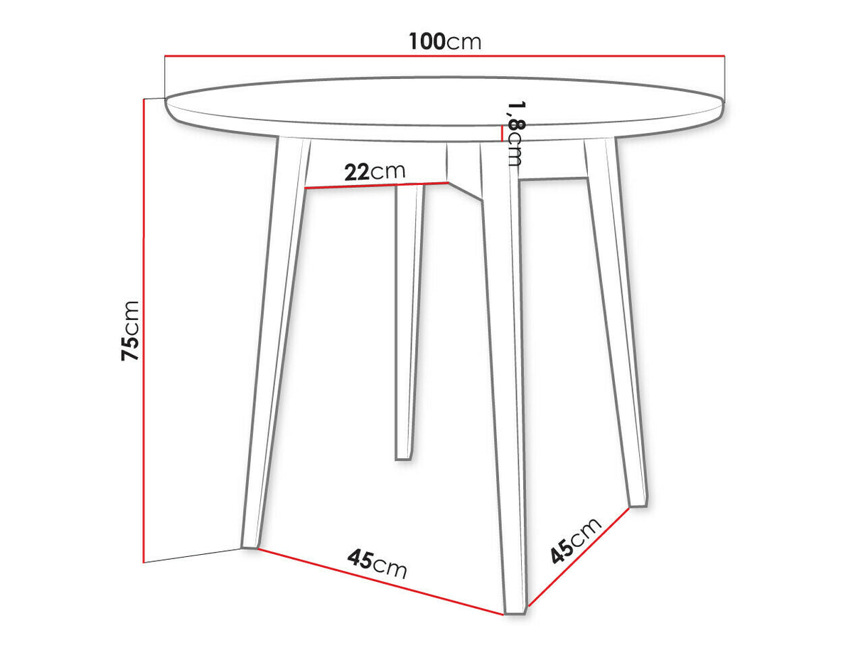 Valgomojo komplektas 450655