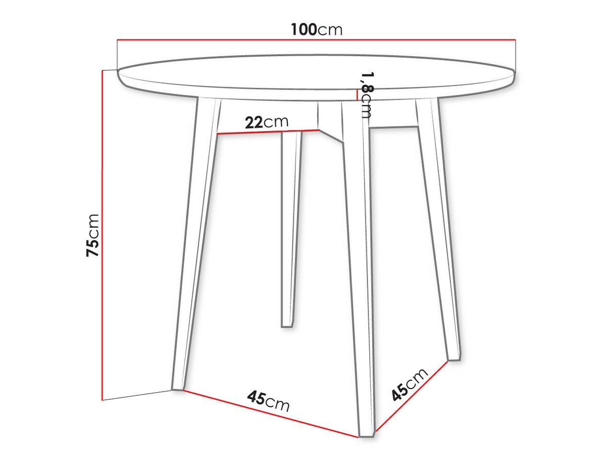 Valgomojo komplektas 450655