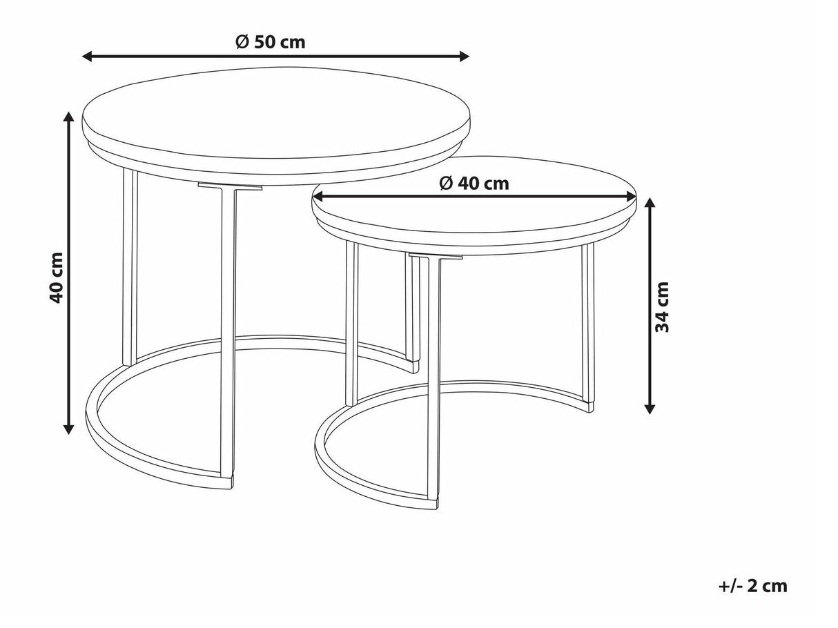 Žurnalinių staliukų komplektas 530012