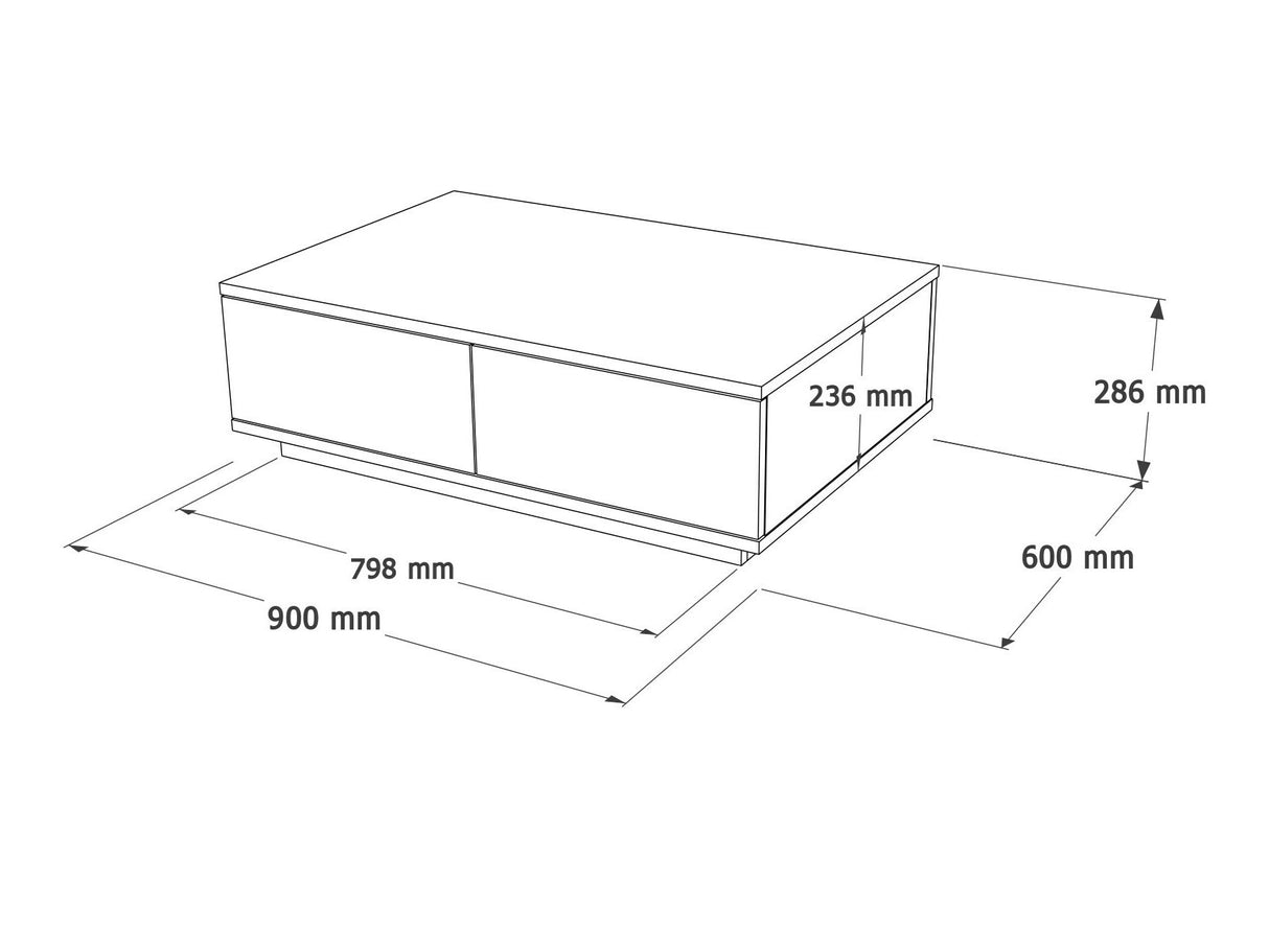 Žurnalinis staliukas 530558