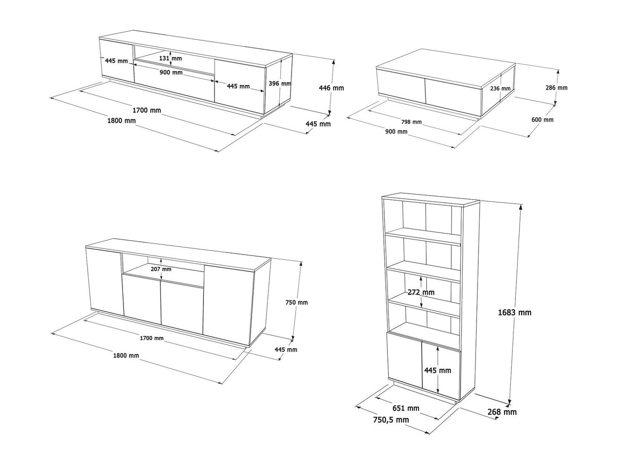 Svetainės komplektas 531346