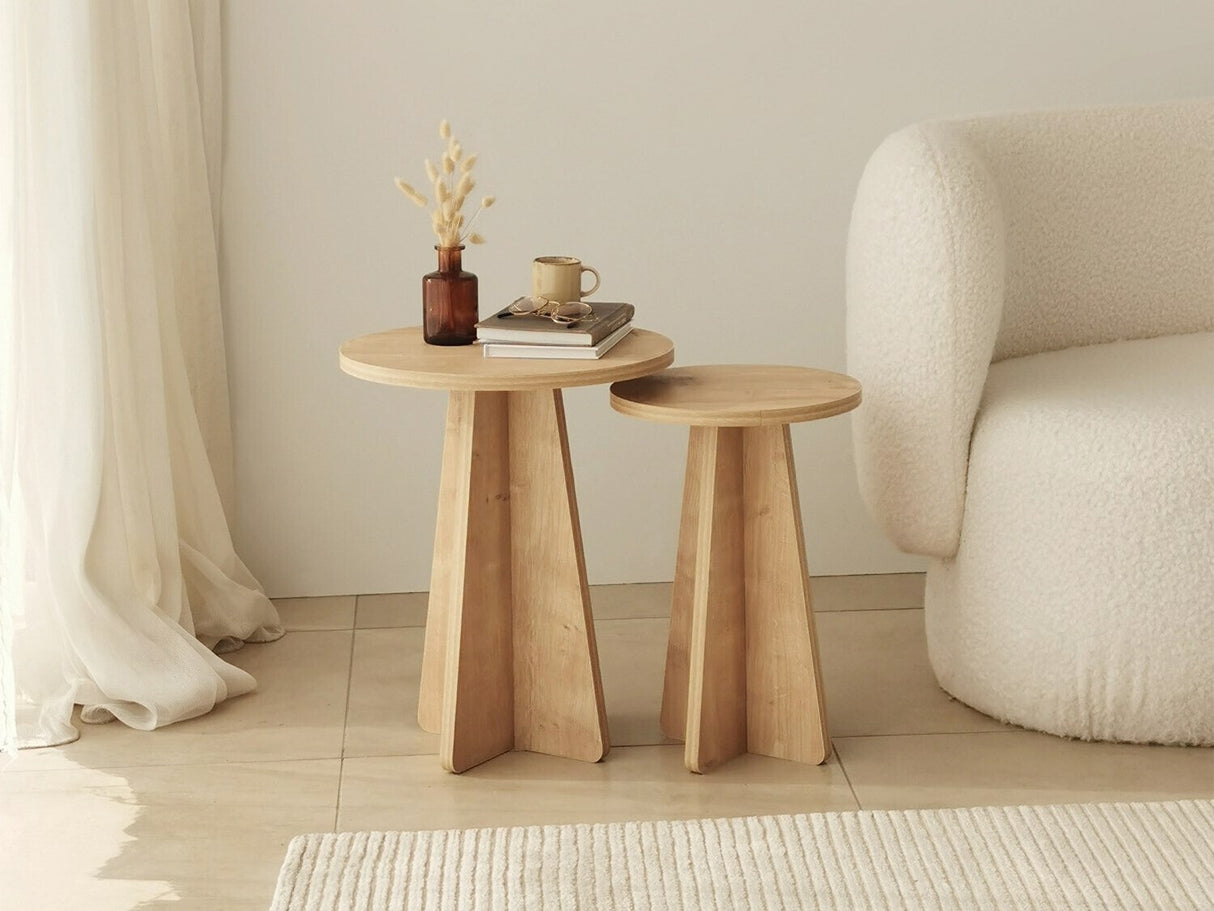 Šoninių staliukų komplektas 531357