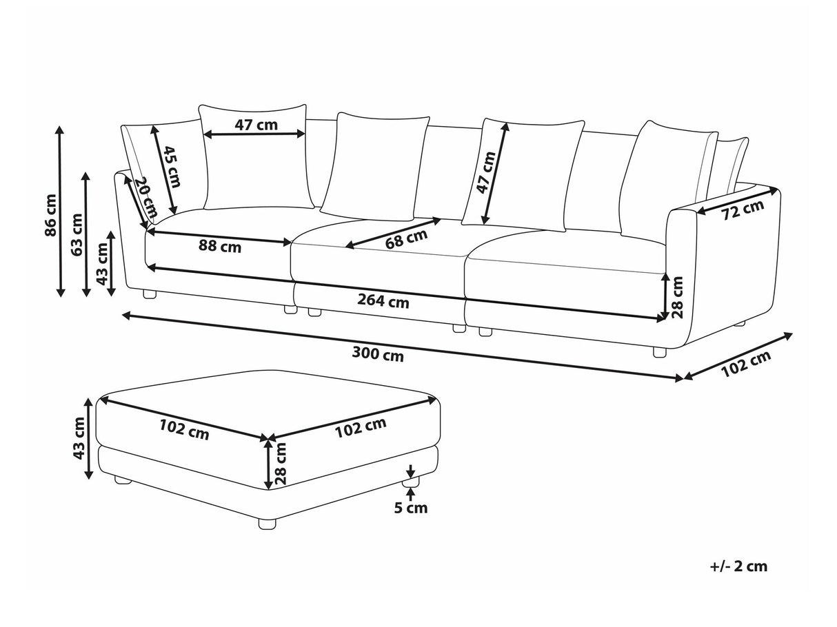 Minkštų baldų komplektas 531903
