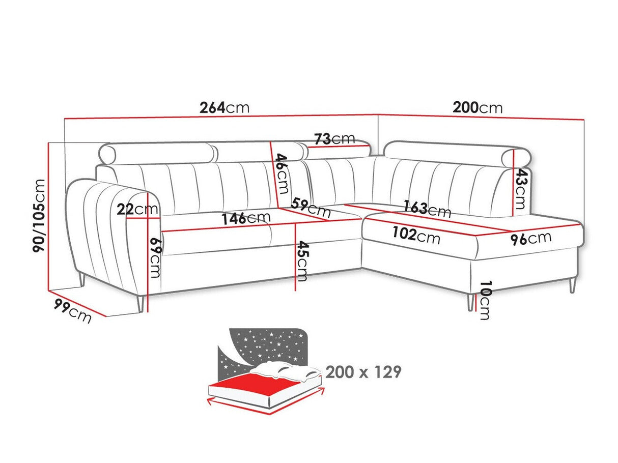 Minkštas kampas 532486
