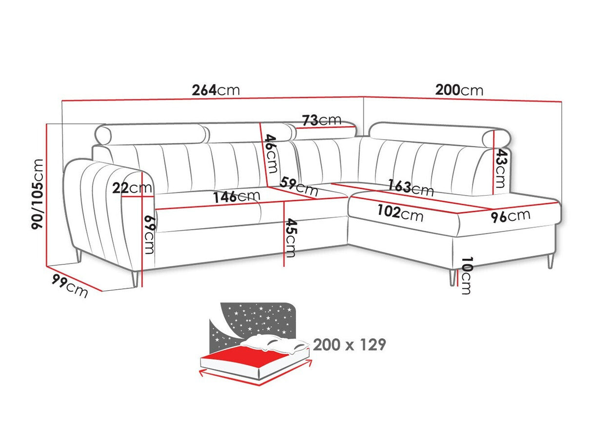 Minkštas kampas 532486