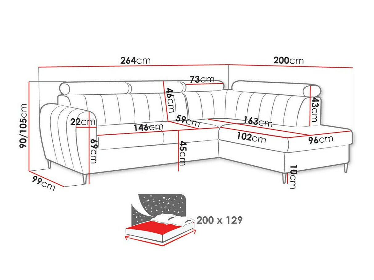 Minkštas kampas 532486