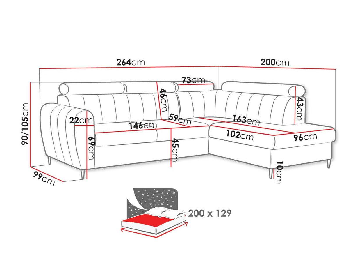 Minkštas kampas 532486