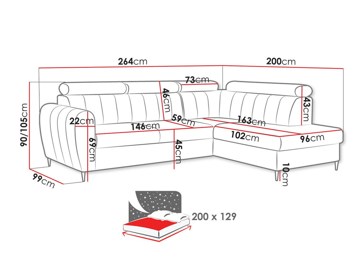 Minkštas kampas 532486