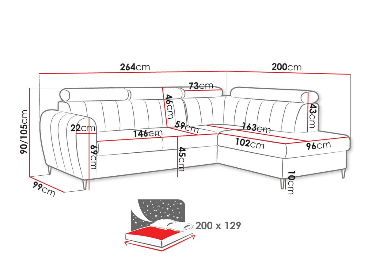Minkštas kampas 532486