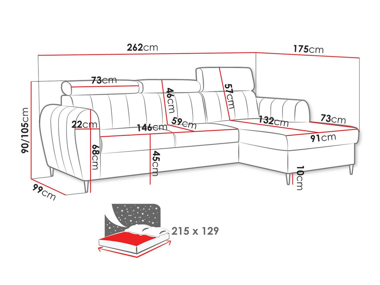Minkštas kampas 532528