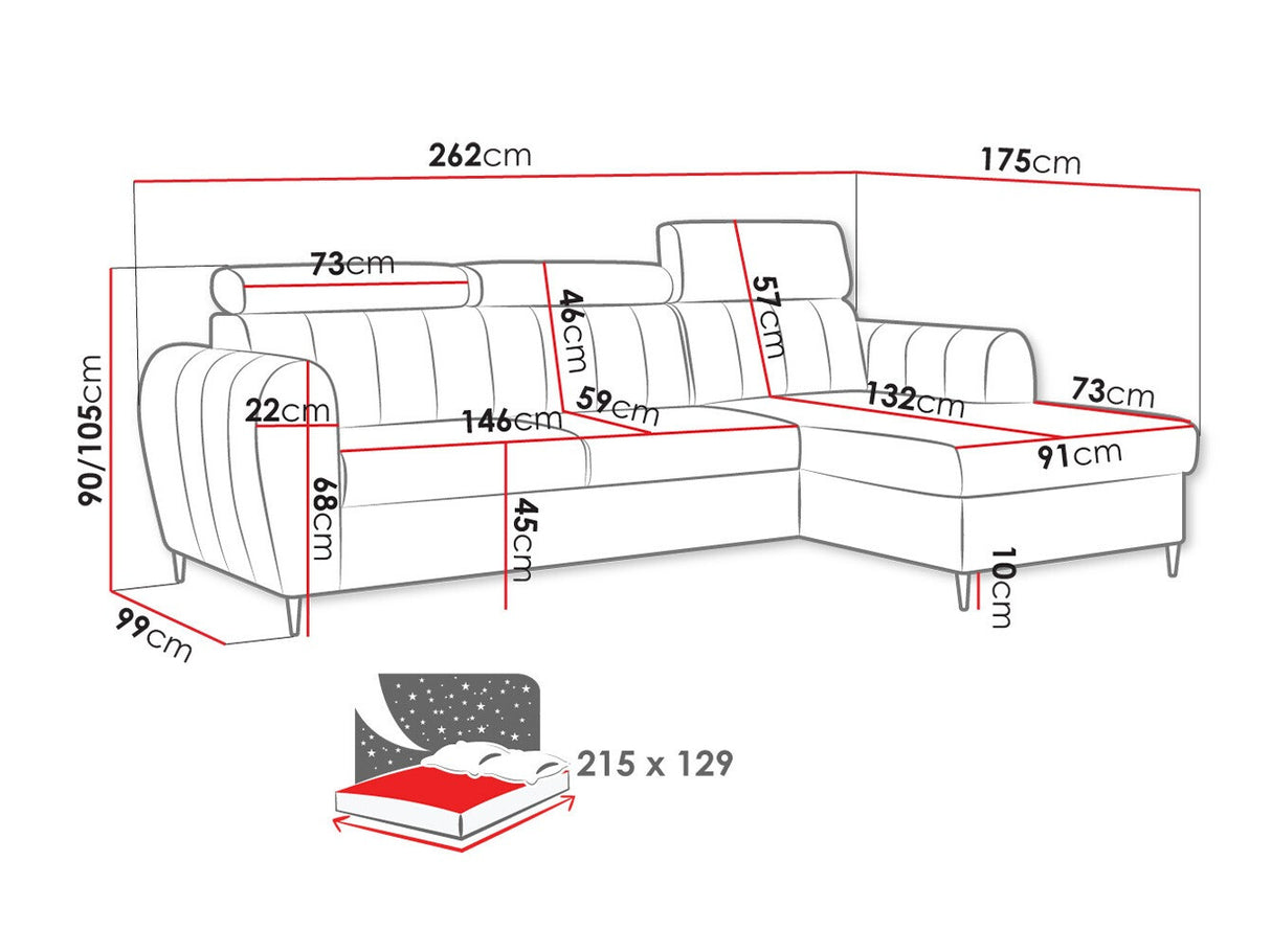 Minkštas kampas 532528