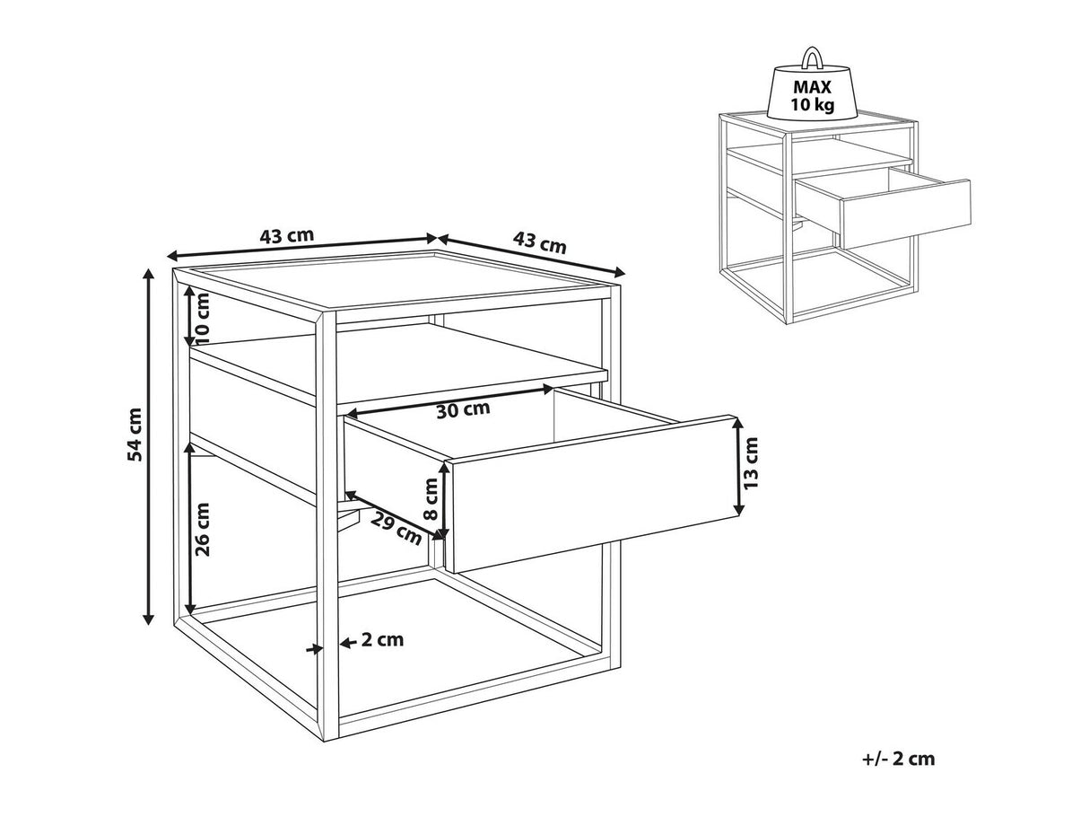 Šoninis staliukas 519732