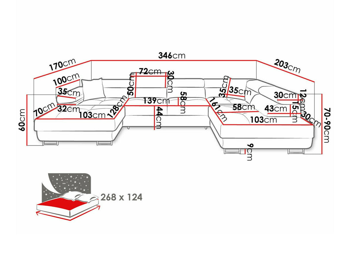 Minkštas kampas 534071