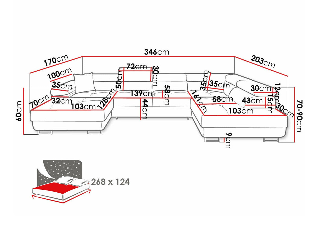Minkštas kampas 534071