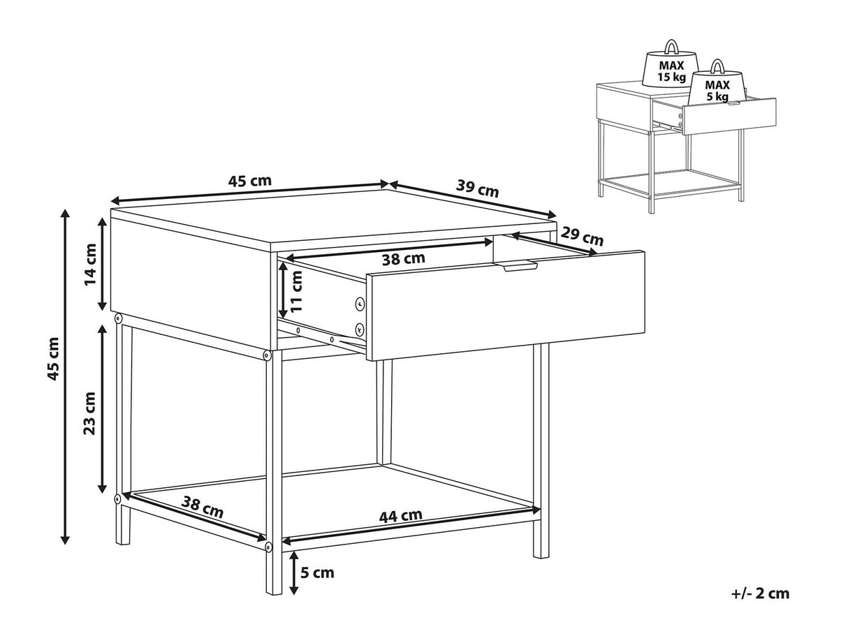 Šoninis staliukas 519381