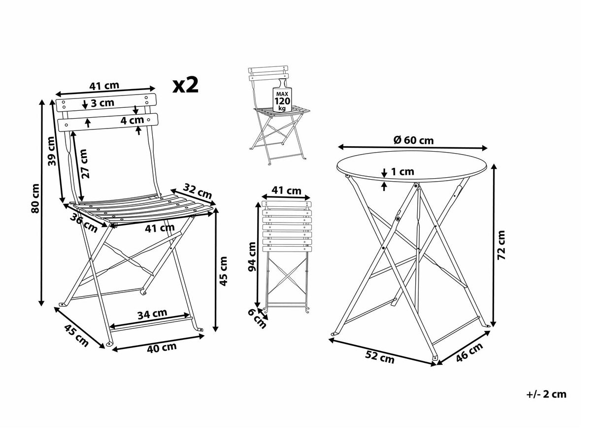 Balkono komplektas 540467