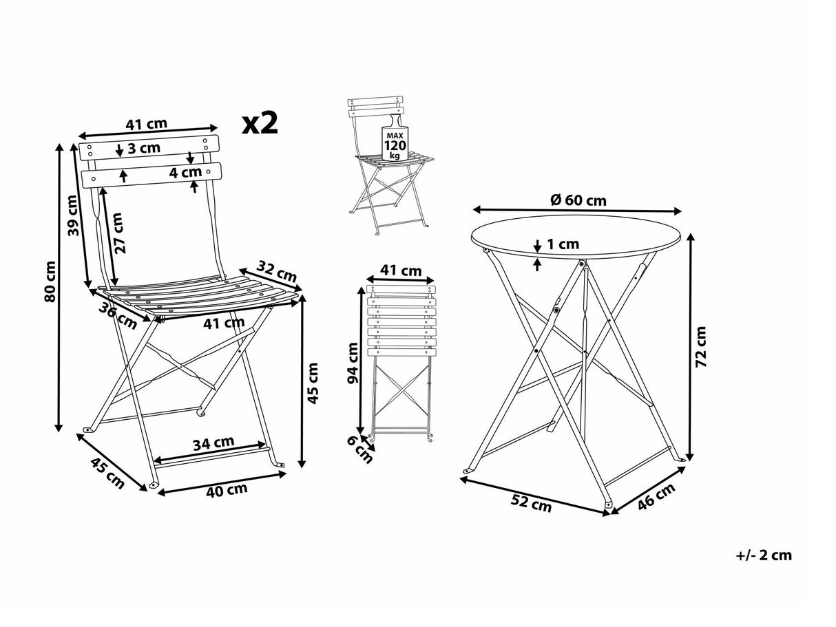 Balkono komplektas 540467