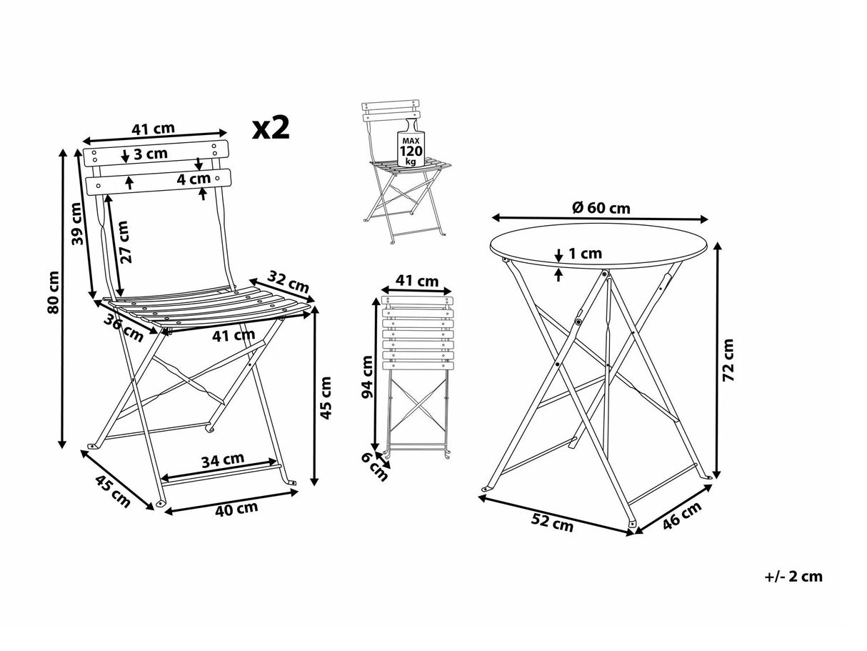 Balkono komplektas 540467