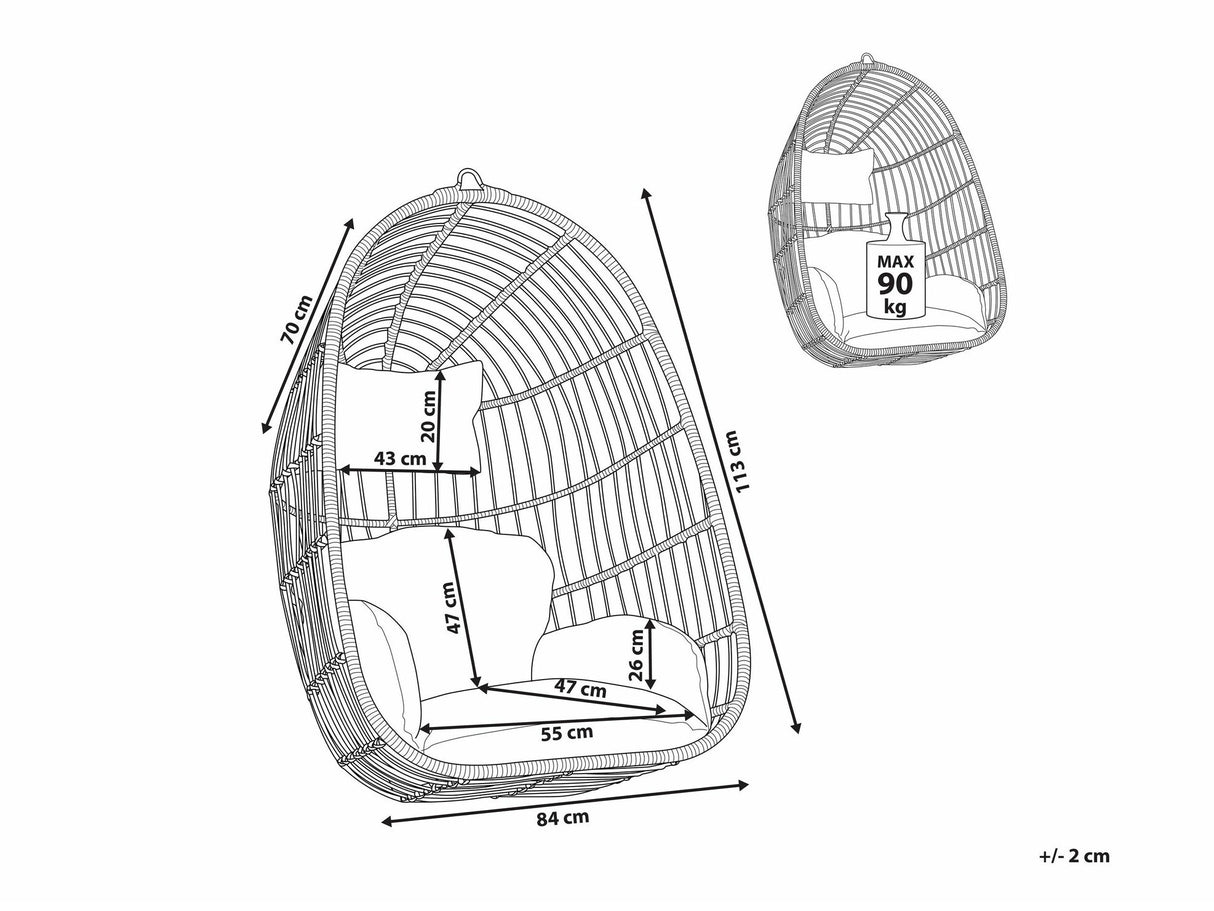 Supamas krėslas 540552