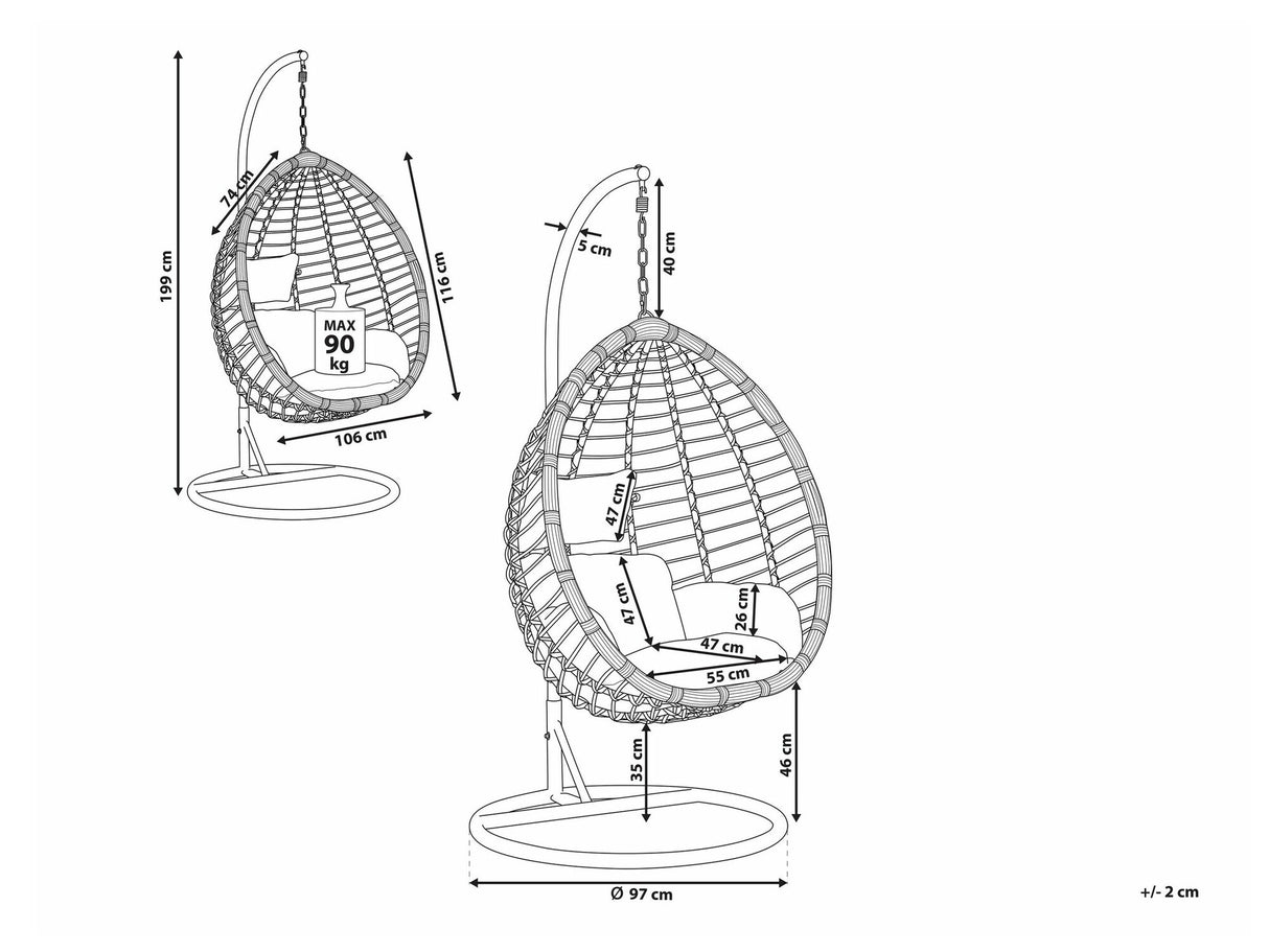 Supamas krėslas 541034