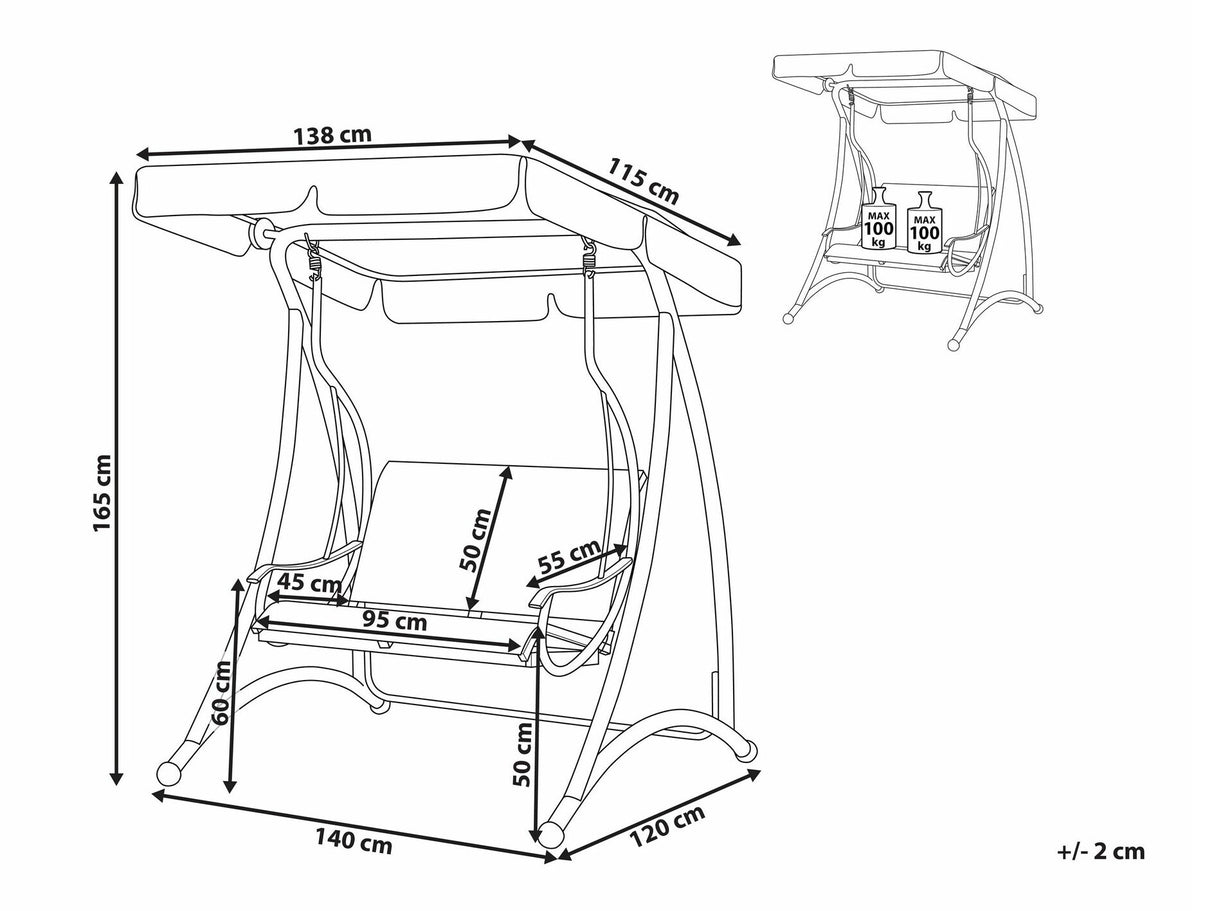 Lauko supynė 542100