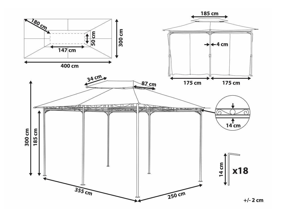 Lauko pavėsinė 542104