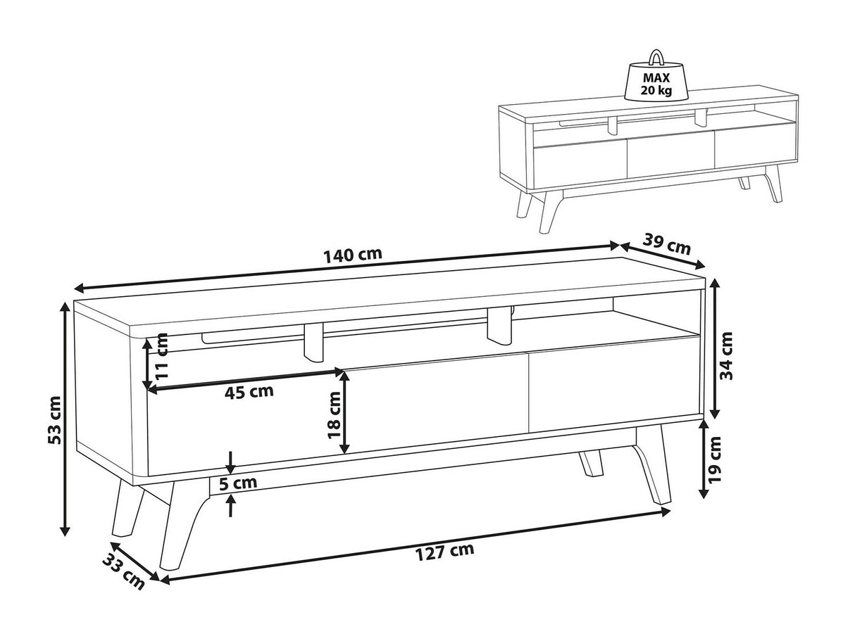 TV staliukas 514259