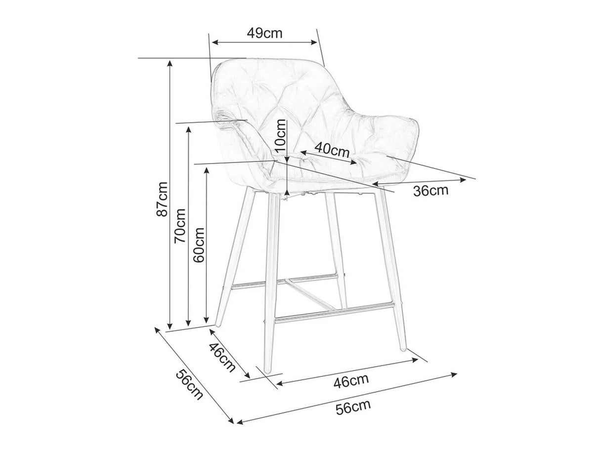 Pusbario kėdė 548771