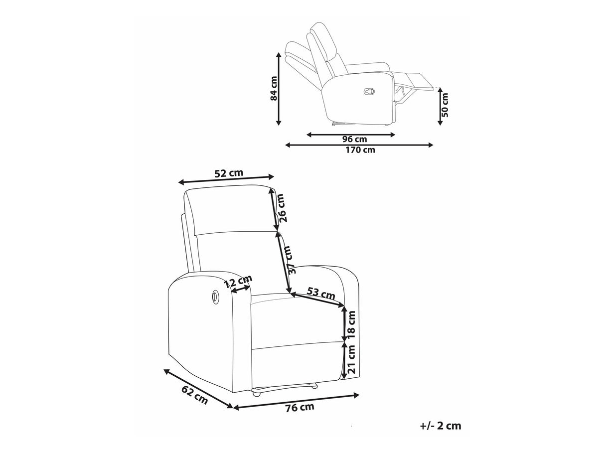 Fotelis reglaineris 551046