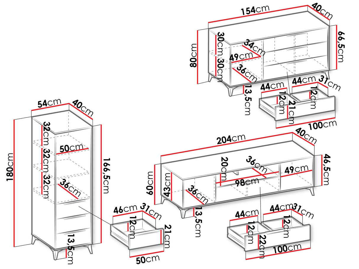 Svetainės komplektas 551324