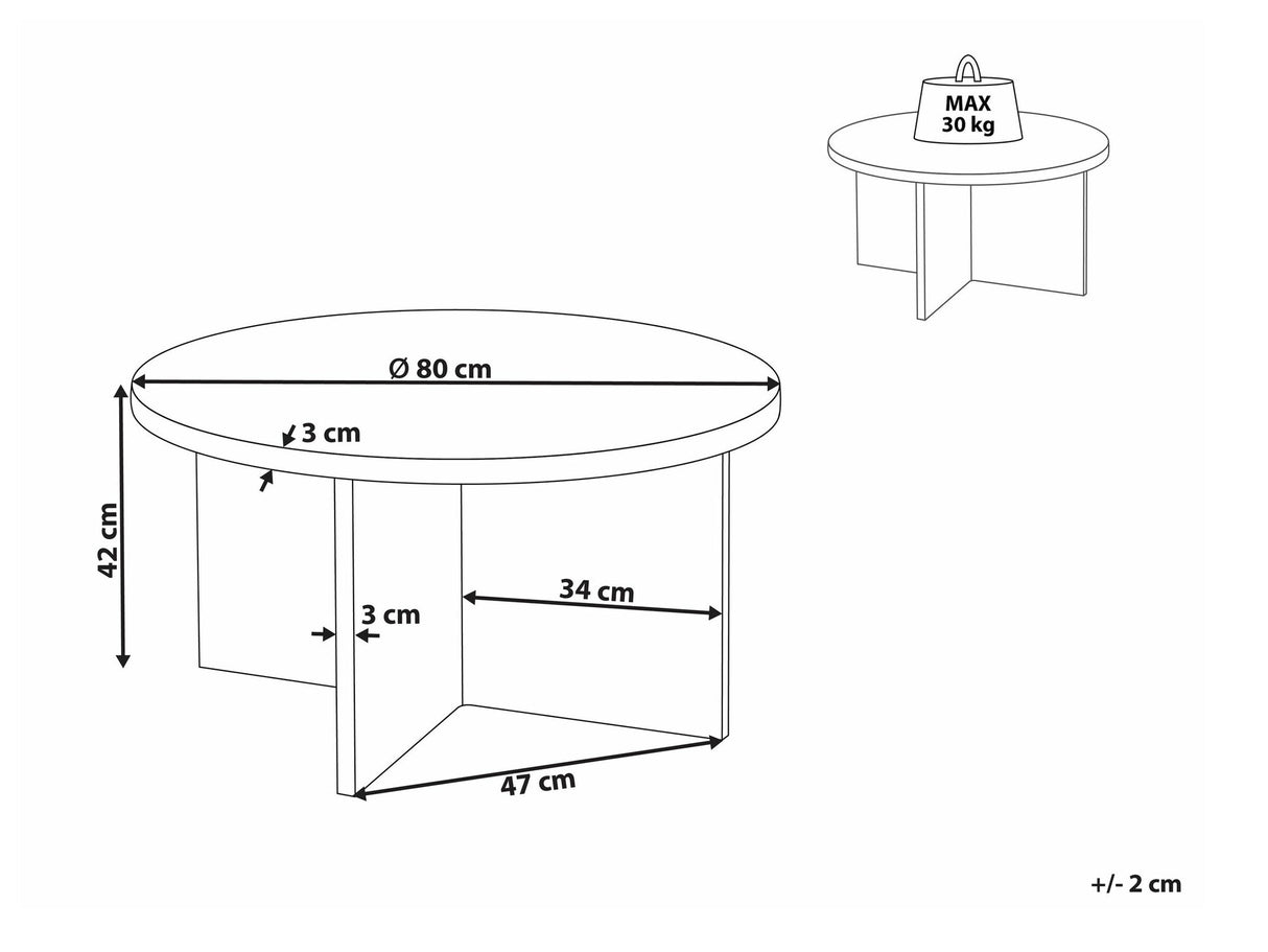 Žurnalinis staliukas 551360