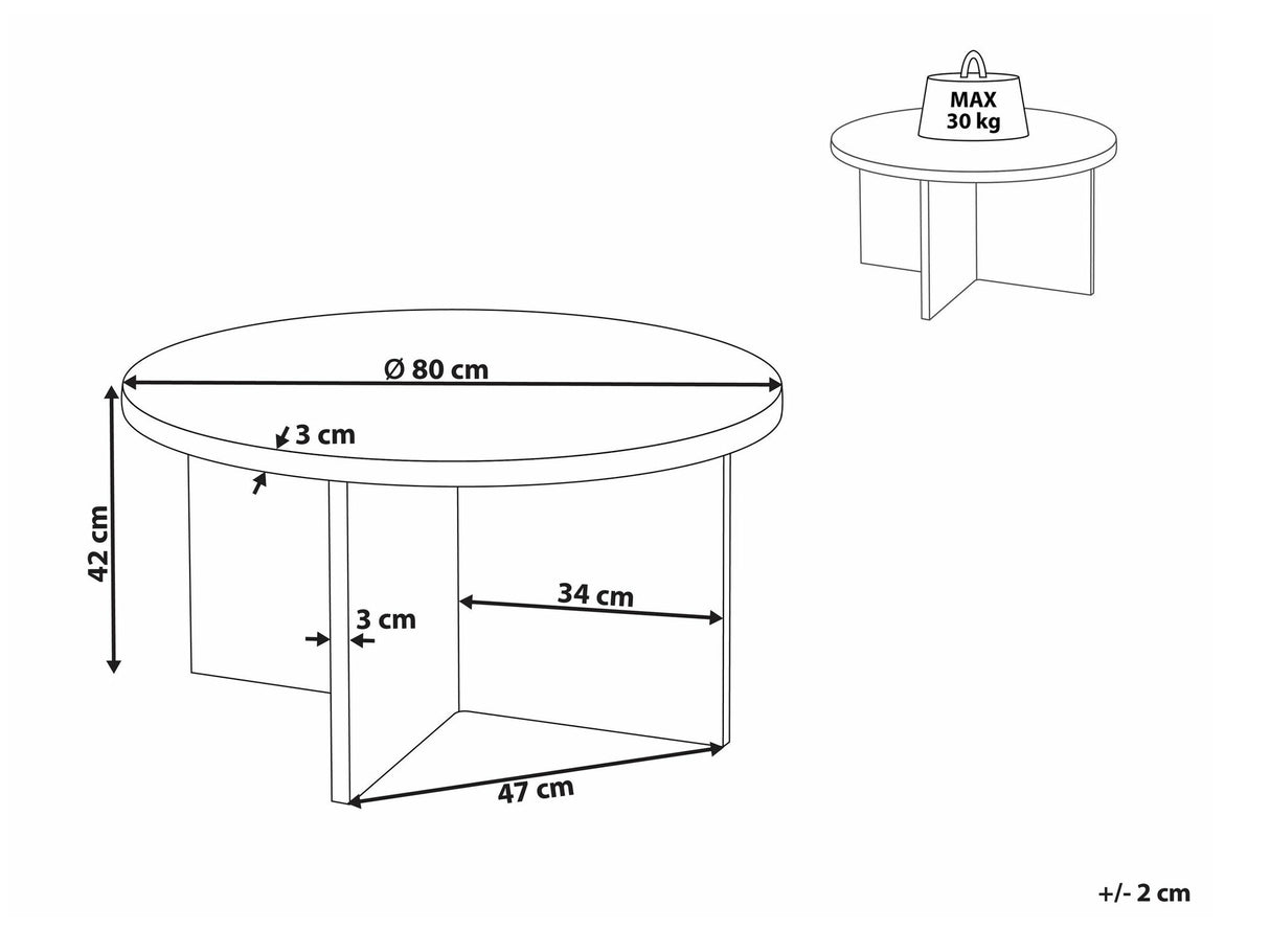 Žurnalinis staliukas 551360