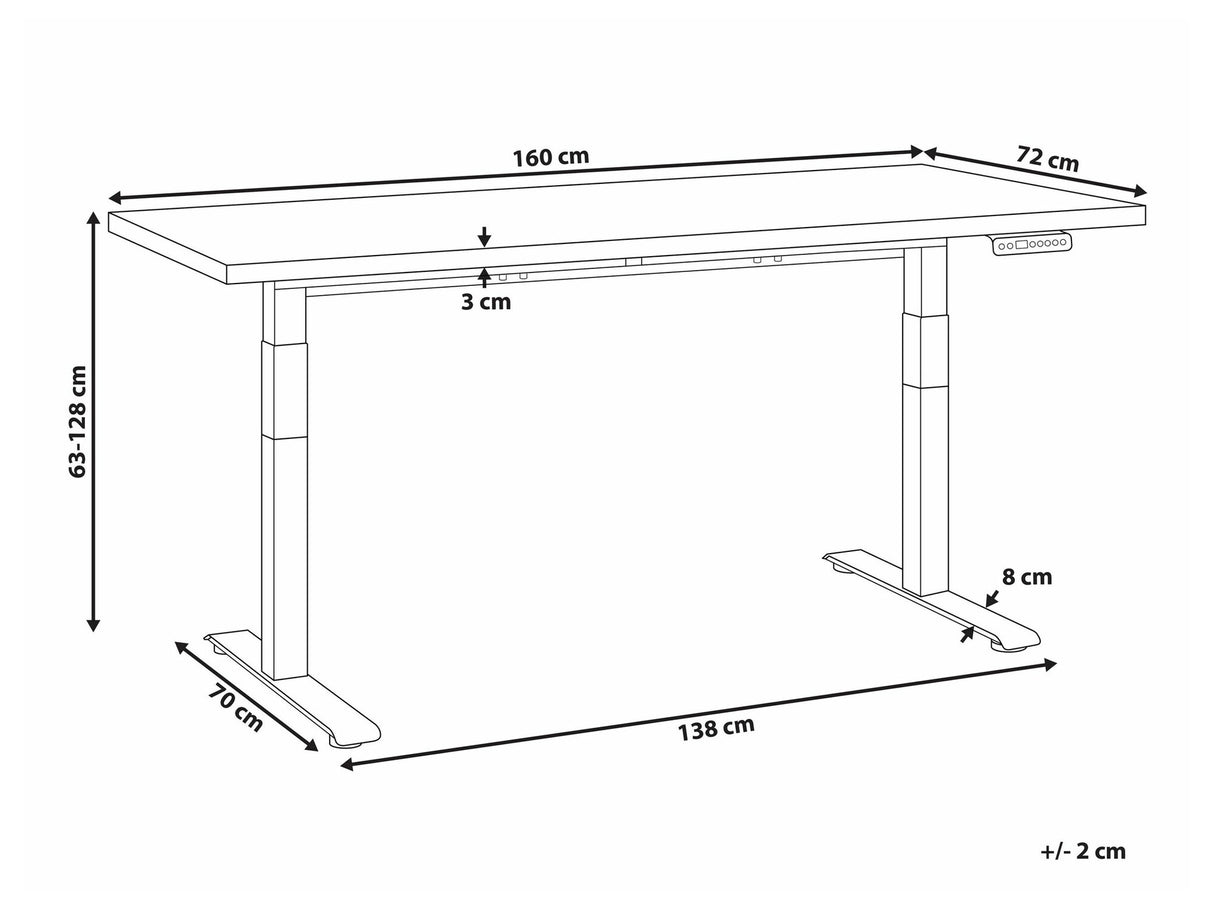 Reguliuojamo aukščio darbo stalas 554402